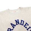 画像3: Champion（チャンピオン）REVERSE WEAVE 2ND PATENT CREW NECK SWEATSHIRT（リバースウィーブ2NDパテントクルーネックスウェットシャツ）/Silver Gray×Navy（シルバーグレー×ネイビー）TRUE TO ARCHIVES (3)