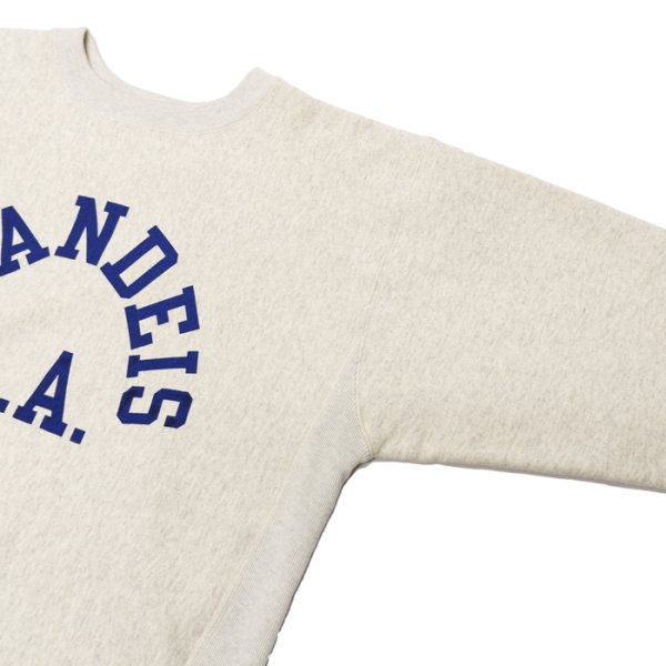 画像5: Champion(チャンピオン)REVERSE WEAVE 2ND PATENT CREW NECK SWEATSHIRT(リバースウィーブ2NDパテントクルーネックスウェットシャツ)"TRUE TO ARCHIVES" / Silver Gray×Navy(シルバーグレー×ネイビー) (5)