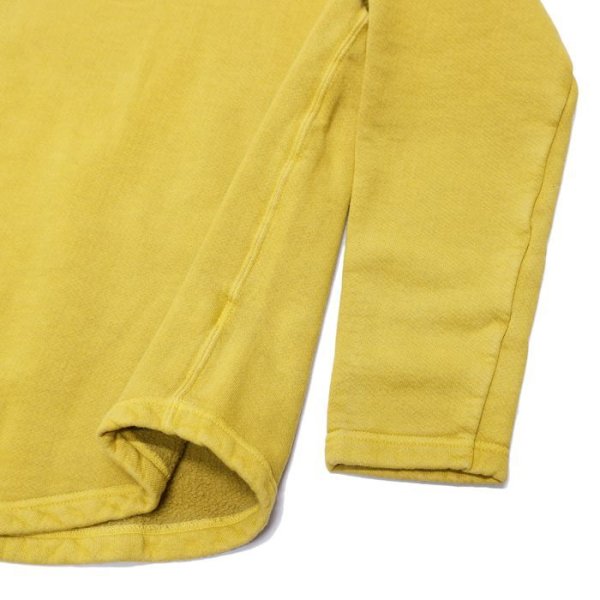 画像5: Good On（グッドオン）Rough Crew Sweat（ラフクルースウェット）"Pigment Dye" / Banana（バナナ） (5)