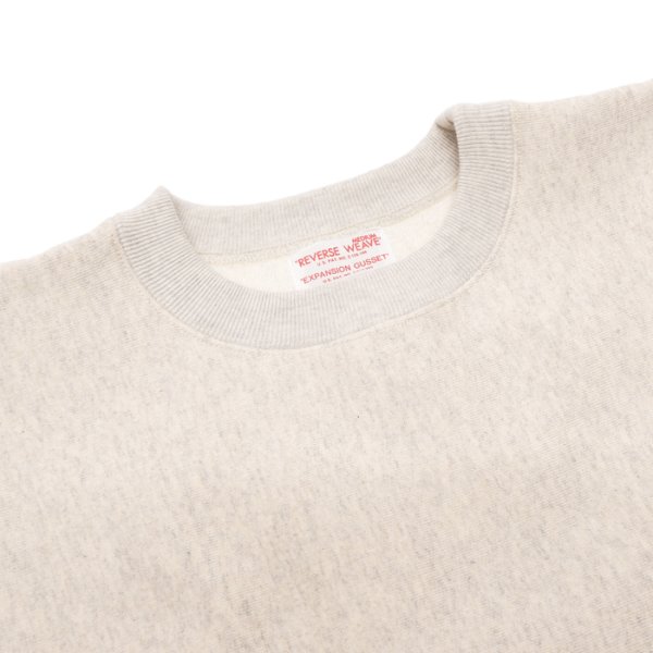 画像3: Champion（チャンピオン）REVERSE WEAVE 2ND PATENT CREW NECK SWEATSHIRT（リバースウィーブ2NDパテントクルーネックスウェットシャツ）"TRUE TO ARCHIVES" / Silver Gray（シルバーグレー） (3)