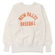 画像1: Champion（チャンピオン）REVERSE WEAVE 2ND PATENT CREW NECK SWEATSHIRT（リバースウィーブ2NDパテントクルーネックスウェットシャツ）”TRUE TO ARCHIVES" / Silver Gray×Orange（シルバーグレー×オレンジ） (1)