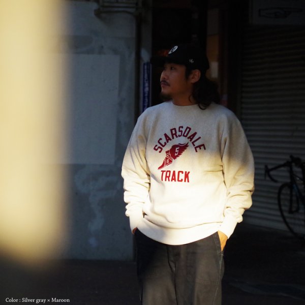 画像9: Champion(チャンピオン)REVERSE WEAVE 2ND PATENT CREW NECK SWEATSHIRT(リバースウィーブ2NDパテントクルーネックスウェットシャツ)"TRUE TO ARCHIVES" / Silver Gray×Navy(シルバーグレー×ネイビー) (9)