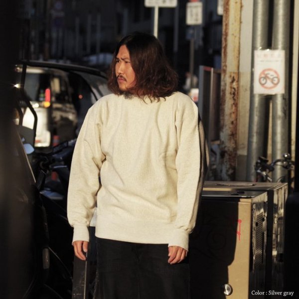 画像8: Champion（チャンピオン）REVERSE WEAVE 2ND PATENT CREW NECK SWEATSHIRT（リバースウィーブ2NDパテントクルーネックスウェットシャツ）"TRUE TO ARCHIVES" / Silver Gray（シルバーグレー） (8)