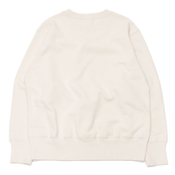 画像3: FilMelange(フィルメランジェ)VANCE(ヴァンス)"ヴィンテージムラ染め裏毛" / Fade White(フェードホワイト)・Fade Green(フェードグリーン) (3)