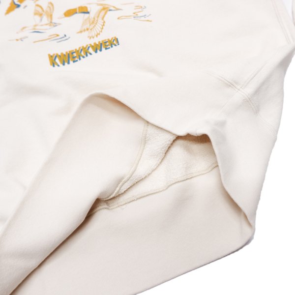 画像9: FilMelange(フィルメランジェ)VANCE(ヴァンス)"ヴィンテージムラ染め裏毛" / Fade White(フェードホワイト)・Fade Green(フェードグリーン) (9)