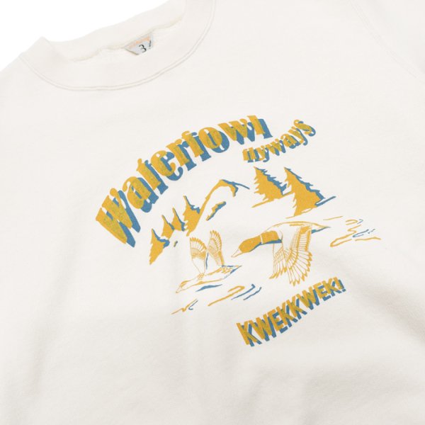 画像11: FilMelange(フィルメランジェ)VANCE(ヴァンス)"ヴィンテージムラ染め裏毛" / Fade White(フェードホワイト)・Fade Green(フェードグリーン) (11)