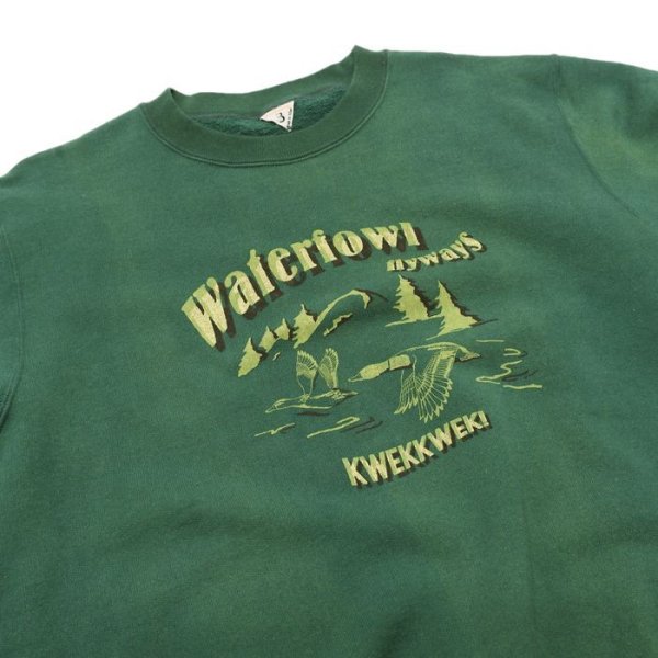 画像13: FilMelange(フィルメランジェ)VANCE(ヴァンス)"ヴィンテージムラ染め裏毛" / Fade White(フェードホワイト)・Fade Green(フェードグリーン) (13)