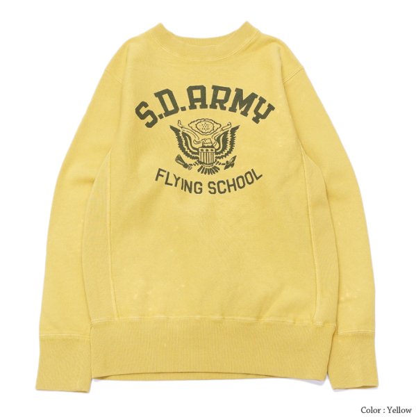 画像4: STUDIO D'ARTISAN(ステュディオ・ダ・ルチザン)リバーススウェット/Ivory(アイボリー)・Yellow(イエロー)・Orange(オレンジ) (4)