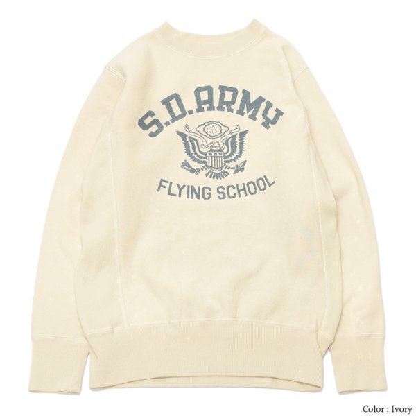 画像2: STUDIO D'ARTISAN(ステュディオ・ダ・ルチザン)リバーススウェット/Ivory(アイボリー)・Yellow(イエロー)・Orange(オレンジ) (2)