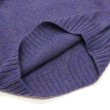 画像6: INVERALLAN（インバーアラン）Crew Neck Saddle Shoulder Sweater（クルーネックサドルショルダーセーター）Supersoft Shetland/Royal Violet（ロイヤルバイオレット） (6)