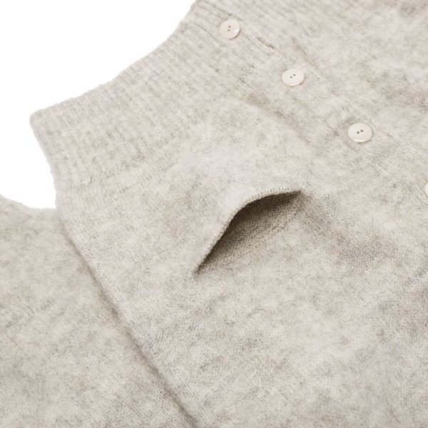 画像9: J.PRESS(J.プレス)SADDLE CARDIGAN(サドルカーディガン)”SHETLAND WOOL SHAGGY DOG" / Gray(グレー)・Navy(ネイビー) (9)