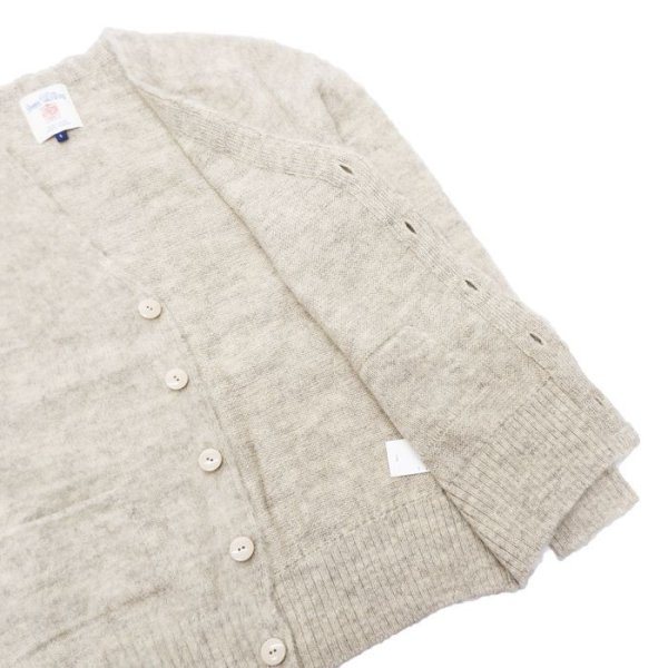 画像10: J.PRESS(J.プレス)SADDLE CARDIGAN(サドルカーディガン)”SHETLAND WOOL SHAGGY DOG" / Gray(グレー)・Navy(ネイビー) (10)