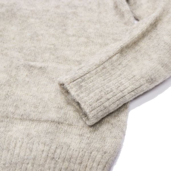 画像8: J.PRESS(J.プレス)SADDLE CARDIGAN(サドルカーディガン)”SHETLAND WOOL SHAGGY DOG" / Gray(グレー)・Navy(ネイビー) (8)