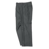 J.PRESS（J.プレス）PIPED STEM TROUSERS（パイプドステムトラウザー）"PEPPIN MERINO SAXONY" / Charcoal（チャコールグレー）
