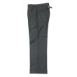 画像2: J.PRESS（J.プレス）PIPED STEM TROUSERS（パイプドステムトラウザー）PEPPIN MERINO SAXONY/Charcoal（チャコールグレー） (2)