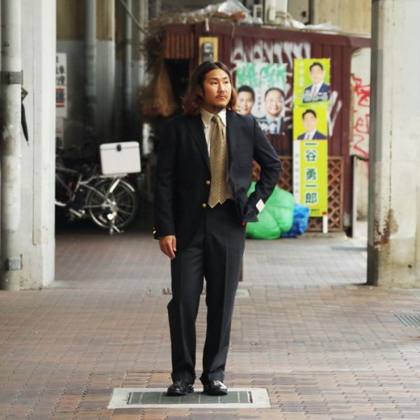 画像11: J.PRESS（J.プレス）3B BLAZER（3Bブレザー）"PEPPIN MERINO SAXONY" / Navy（ネイビー） (11)