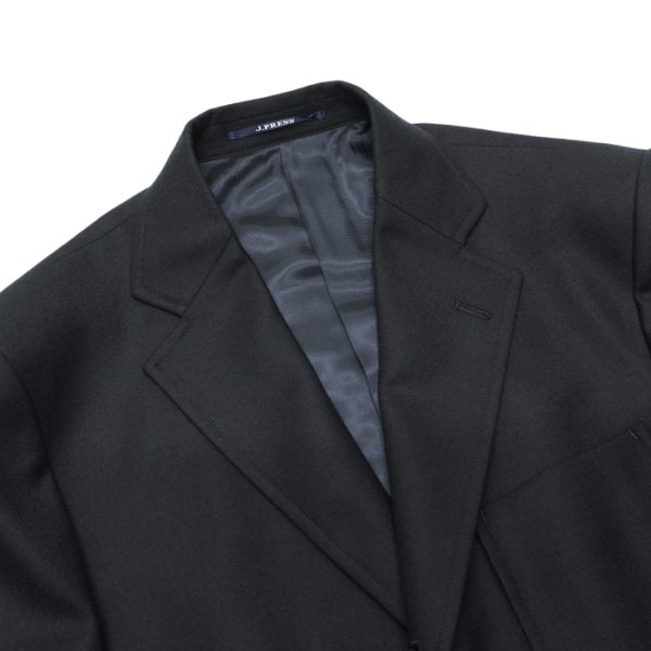 画像4: J.PRESS（J.プレス）3B BLAZER（3Bブレザー）"PEPPIN MERINO SAXONY" / Navy（ネイビー） (4)