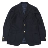 J.PRESS（J.プレス）3B BLAZER（3Bブレザー）"PEPPIN MERINO SAXONY" / Navy（ネイビー）