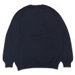 画像2: John Laing（ジョンレイン）CASHMERE KNIT WEAR CREW NECK（カシミヤニットウェアクルーネック）21G 1PLY/T&D Navy（T&Dネイビー） (2)