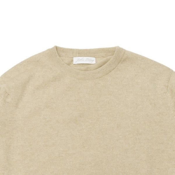 画像7: John Laing(ジョンレイン)CASHMERE KNIT WEAR CREW NECK(カシミヤニットウェアクルーネック)"21G 1PLY" / 4Colors(全4色展開) (7)