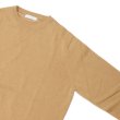 画像4: John Laing（ジョンレイン）CASHMERE KNIT WEAR CREW NECK（カシミヤニットウェアクルーネック）21G 1PLY/Brown Sugar（ブラウンシュガー） (4)