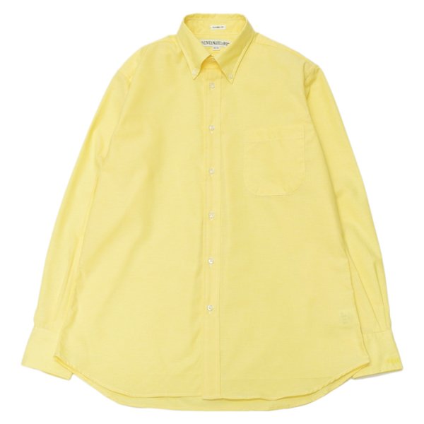 画像2: ※ Exclusive※ INDIVIDUALIZED SHIRTS(インディビジュアライズドシャツ)Classic Fit MBDM BD Shirt(クラシックフィットボタンダウンシャツ)"DAN RIVER Oxford" / Yellow(イエロー) (2)