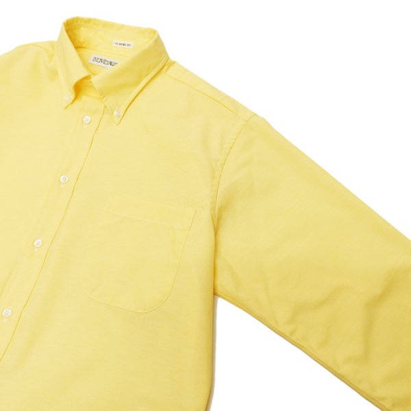 画像5: ※ Exclusive※ INDIVIDUALIZED SHIRTS(インディビジュアライズドシャツ)Classic Fit MBDM BD Shirt(クラシックフィットボタンダウンシャツ)"DAN RIVER Oxford" / Yellow(イエロー) (5)