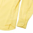 画像6: ※ Exclusive※ INDIVIDUALIZED SHIRTS（インディビジュアライズドシャツ）Classic Fit MBDM BD Shirt（クラシックフィットボタンダウンシャツ）"DAN RIVER Oxford" / Yellow（イエロー） (6)
