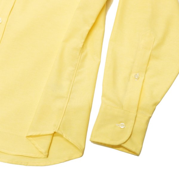 画像6: ※ Exclusive※ INDIVIDUALIZED SHIRTS(インディビジュアライズドシャツ)Classic Fit MBDM BD Shirt(クラシックフィットボタンダウンシャツ)"DAN RIVER Oxford" / Yellow(イエロー) (6)