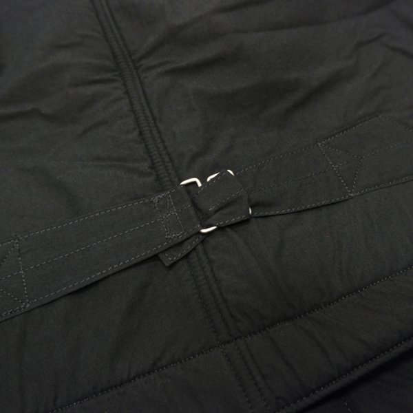 画像9: ＜30%OFF＞Post O'Alls（ポストオーバーオールズ）1 Pocket Vest（1ポケットベスト）"Cotton Typewriter Cloth×Polar Tech Sherpa" / Navy（ネイビー）・Black（ブラック） (9)