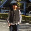 画像14: Post O'Alls（ポストオーバーオールズ）1 Pocket Vest（1ポケットベスト）Cotton Typewriter Cloth×Polar Tech Sherpa/Navy（ネイビー）・Black（ブラック） (14)