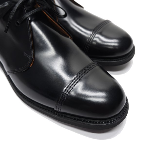 画像6: SANDERS(サンダース)Military 2Tie Chukka Boot(ミリタリー2タイチャッカブーツ)"Polished Leather" / Black(ブラック) (6)