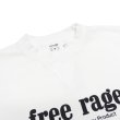 画像6: free rage（フリーレイジ）クラシッククルーネックスウェット"カマキリ"Official Logo-CRAFTMAN SERIES-/White（ホワイト）・Sumi（スミクロ） (6)