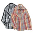 画像1: 30%OFF！！FIVE BROTHER（ファイブブラザー）HEAVY FLANNEL WORK SHIRTS（ヘビーフランネルワークシャツ）/Red（レッド）・Black（ブラック） (1)