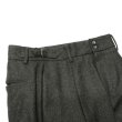 画像4: giabsarchivio（ジャブスアルキヴィオ）VIRGILIO（ヴィルジリオ）WASHABLE WOOL HERRINGBONE/Charcoal（チャコールグレー）※サイズ44のみ (4)