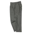 画像1: giabsarchivio（ジャブスアルキヴィオ）VIRGILIO（ヴィルジリオ）WASHABLE WOOL HERRINGBONE/Charcoal（チャコールグレー）※サイズ44のみ (1)