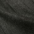 画像8: giabsarchivio（ジャブスアルキヴィオ）VIRGILIO（ヴィルジリオ）WASHABLE WOOL HERRINGBONE/Charcoal（チャコールグレー）【裾上げ無料】 (8)