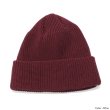 画像3: DECHO（デコー）COTTON KNIT CAP（コットンニットキャップ）/Green（グリーン）・Wine（ワイン） (3)