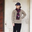 画像5: Johnstons of Elgin（ジョンストンズオブエルガン）ASYMMETRIC TARTAN CHECK SCARF（タータンチェックスカーフ）CASHMERE/House Check（ハウスチェック） (5)