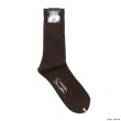 画像6: HALISON（ハリソン）スーピマ1×1リブソックス/Black（ブラック）・Navy（ネイビー）・Charcoal（チャコール）・Ivory（アイボリー）・Brown（ブラウン）※3足までメール便発送可※ (6)