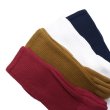 画像6: AMERICAN TRENCH（アメリカントレンチ）MIL-SPEC SPORT SOCKS（ミルスペックスポーツソックス）/Oxblood（オックスブラッド）・Coyote（コヨーテ）・White（ホワイト）・Navy（ネイビー）※メール便発送可※ (6)