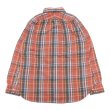 画像3: Nigel Cabourn（ナイジェル・ケーボン）BRITISH OFFICER'S SHIRT TYPE2（ブリティッシュオフィサーズシャツタイプ2）FLANNEL CHECK/Red（レッド）・Green（グリーン） (3)