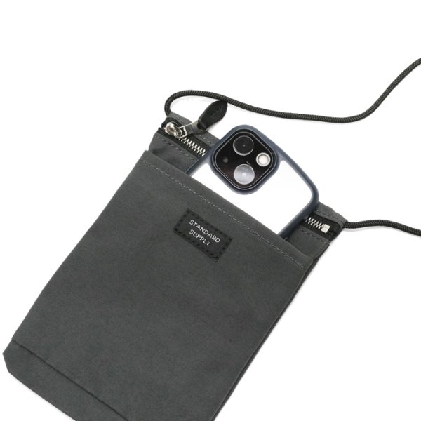 画像6: STANDARD SUPPLY(スタンダードサプライ)SLING PURSE M(スリングパースM)60/40 "SIMPLI CITY" / Steel Grey(スティールグレー)・Dark Navy(ダークネイビー) (6)