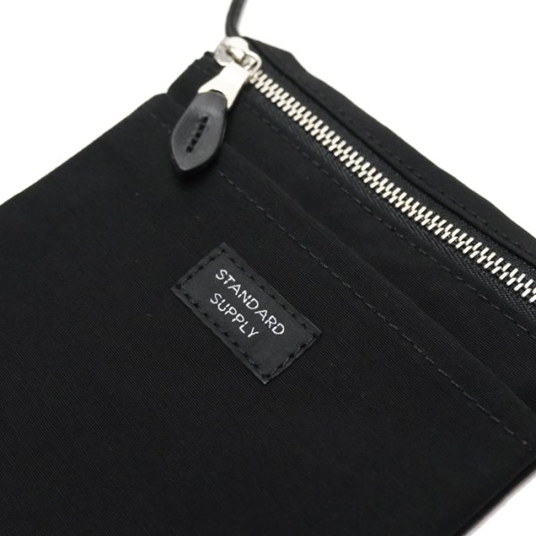画像10: STANDARD SUPPLY(スタンダードサプライ)SLING PURSE M(スリングパースM)60/40 "SIMPLI CITY" / Black(ブラック)・Dark Purple(ダークパープル) (10)