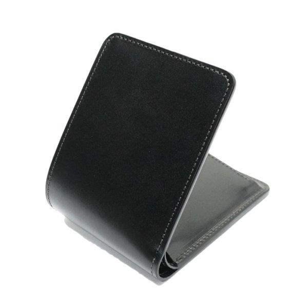 画像3: WILD SWANS(ワイルドスワンズ)GROUNDER(グラウンダー)2つ折りウォレット"サドルプルアップ"/Black(ブラック) (3)