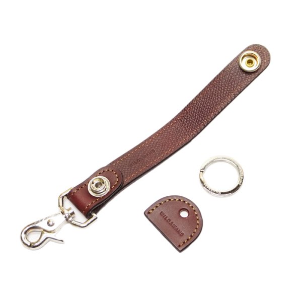 画像5: WILD SWANS(ワイルドスワンズ)BRANCH(ブランチ)キーホルダー"イングリッシュブライドル"/Burgundy(バーガンディ) (5)