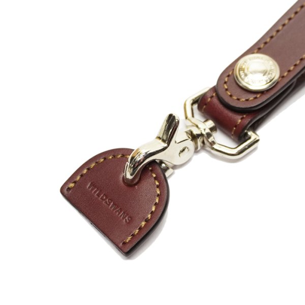 画像3: WILD SWANS(ワイルドスワンズ)BRANCH(ブランチ)キーホルダー"イングリッシュブライドル"/Burgundy(バーガンディ) (3)