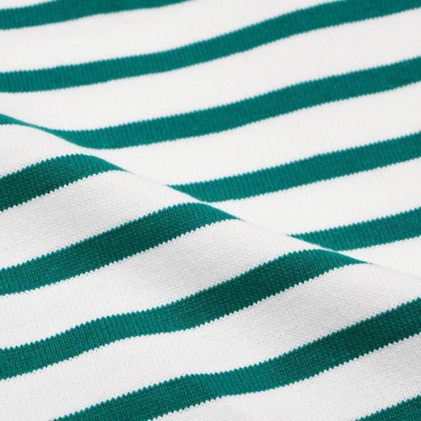画像6: SAINT JAMES(セントジェームス)OUESSANT(ウエッソン)/NEIGE×EMERAUDE(ホワイト×エメラルドグリーン) (6)