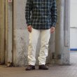 画像10: F.O.B FACTORY（エフオービーファクトリー）60'S TWILL 5POCKET PANTS（60'Sツイル5ポケットパンツ）60s WORK TWILL/White（ホワイト）【裾上げ無料】 (10)