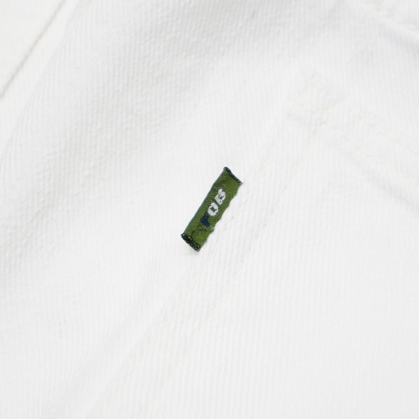 画像8: F.O.B FACTORY(エフオービーファクトリー)60'S TWILL 5POCKET PANTS(60'Sツイル5ポケットパンツ)"60s Work Twill" / White(ホワイト)【裾上げ無料】 (8)
